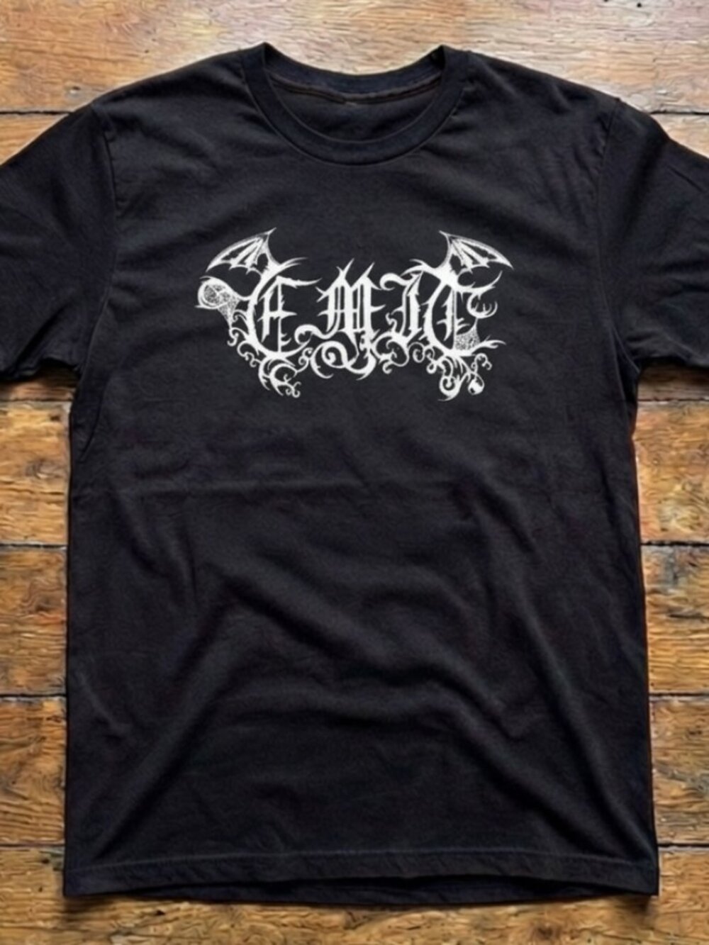 EMIT Black Metal T-Shirt